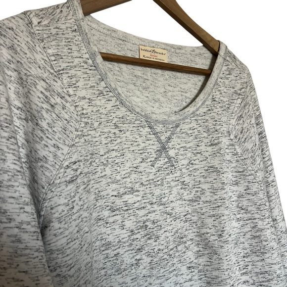 Bobbie Brooks Ladies Crewneck Long Sleeve Sweatshirt Light Gray Women’s Size XL - Picture 4 of 10